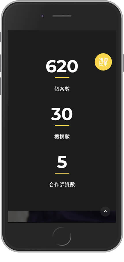 網頁設計精選作品/美食家的自學之路/形象網站/行動版畫面示意